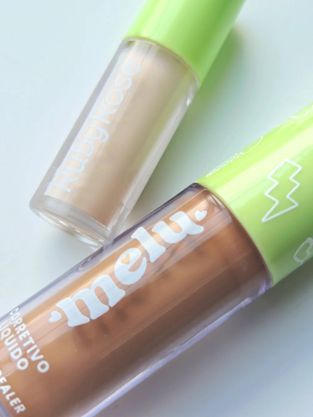 Ruby Rose MELU Liquid Concealer Bundle 5ml Cafe 6 & Baunilha 1 Mini Size